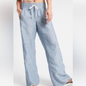 Athleta: Wide Leg Linen Pants